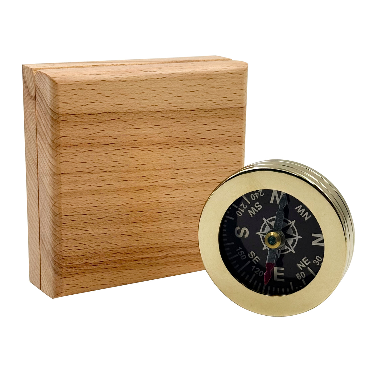 Custom Engraved Collar Compass Gift for Father’s Day