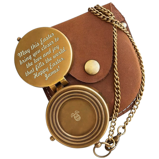 Personalised Compass for Easter Gift