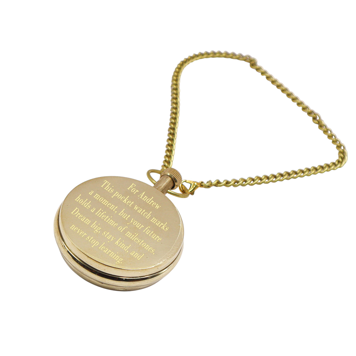Personalised Graduation Pocket Watch