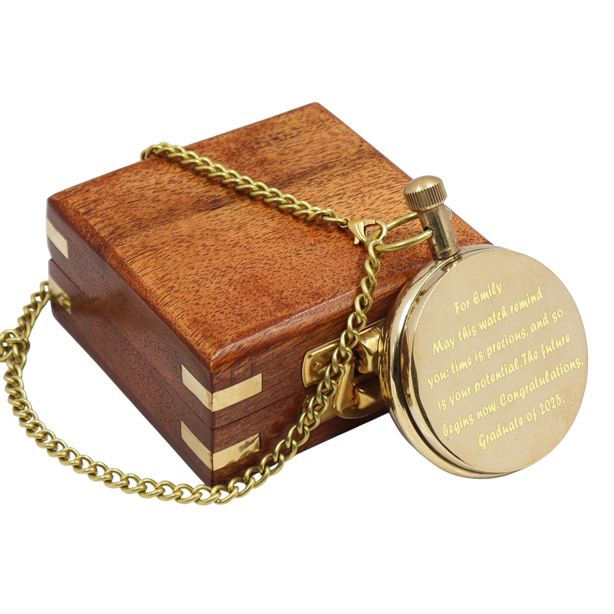 Personalised Graduation Pocket Watch