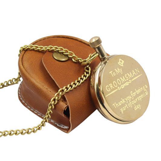 Personalized Groomsmen Pocket Watch
