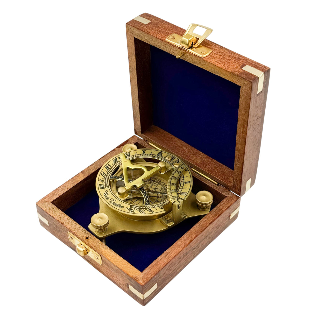 Personalised 3-Inch Adjustable Sundial Compass Anniversary Gift