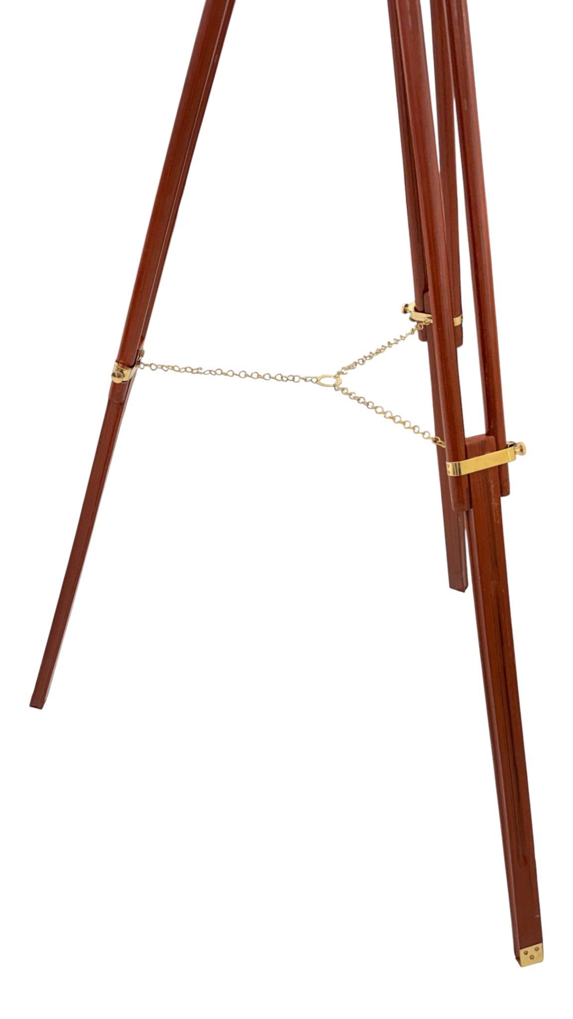 Personalised 60” Adjustable Brass & Wooden Telescope with Tripod
