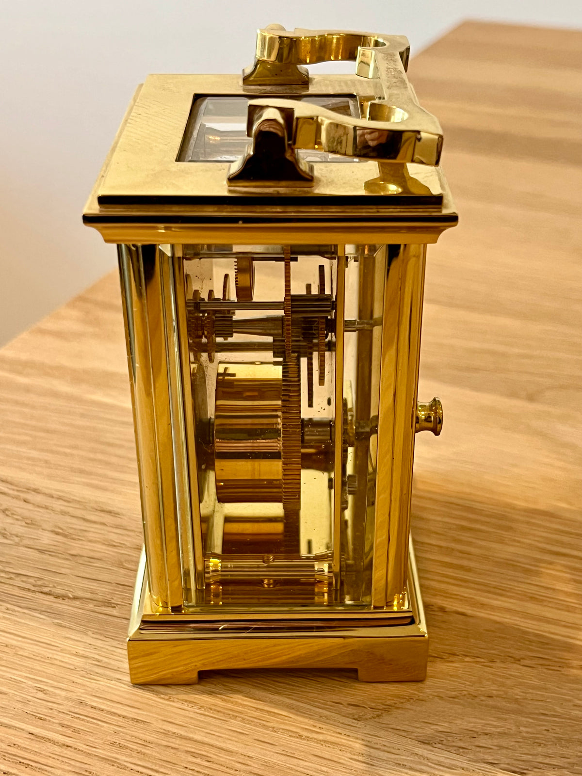 Personalised Woodford 8 Day Traditional Mechanical Carriage Clock