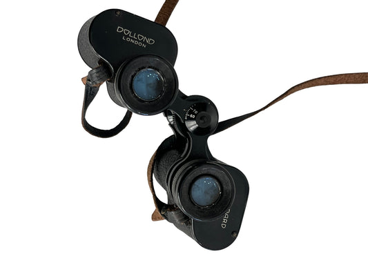 Vintage Dollond London 8x30 Binoculars with Leather Case