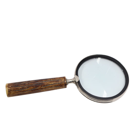 Large Magnifying Glasses with Horn Handle