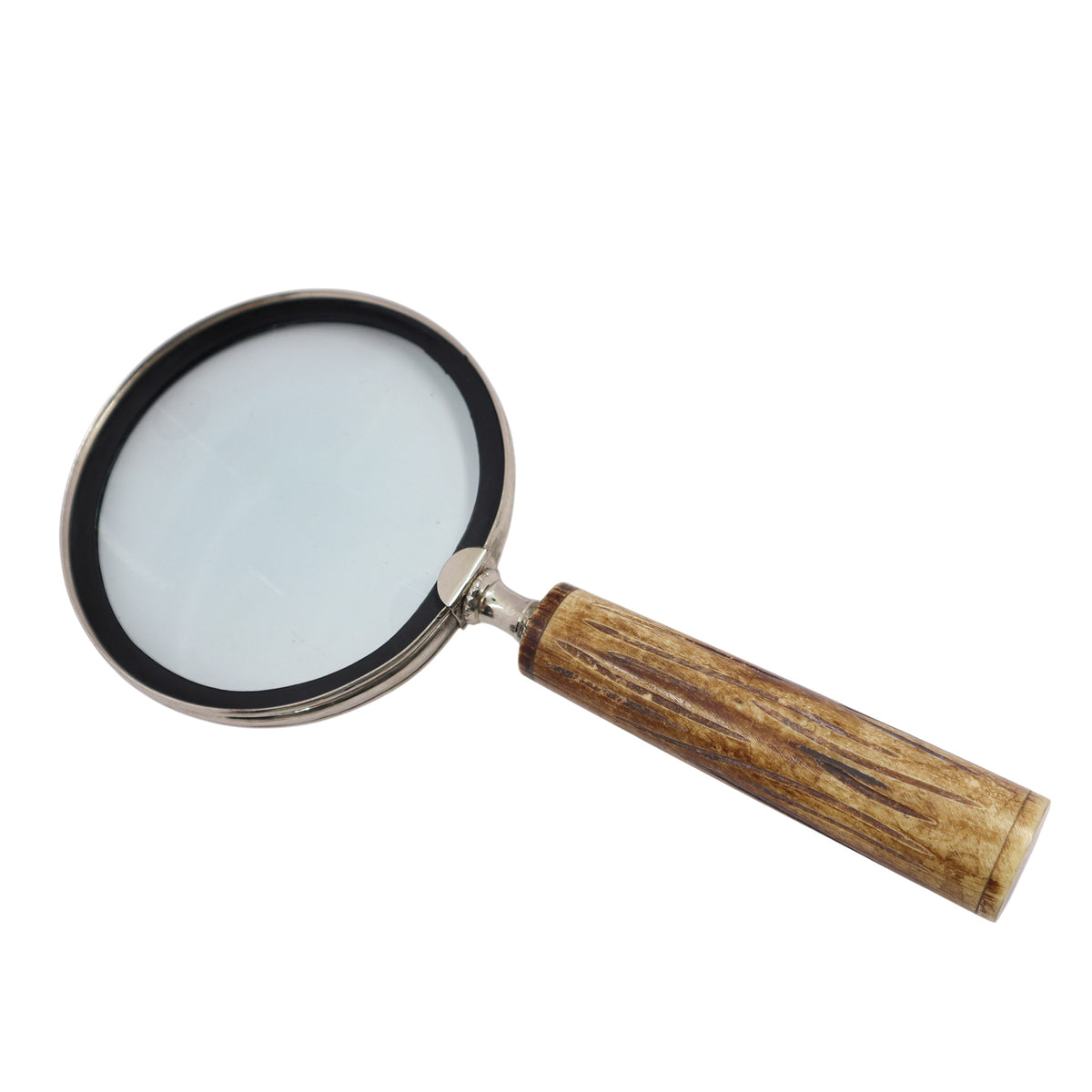 Large Magnifying Glasses with Horn Handle