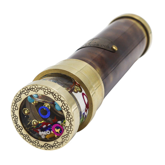 Liquid Kaleidoscope with Leather Case
