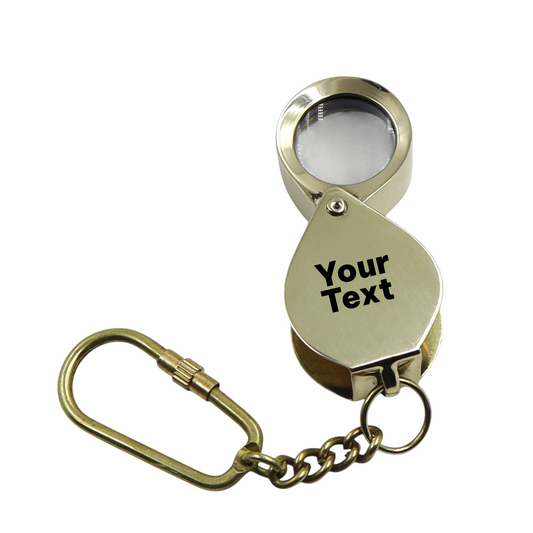 Custom Folding Jeweller Loupe Keychain