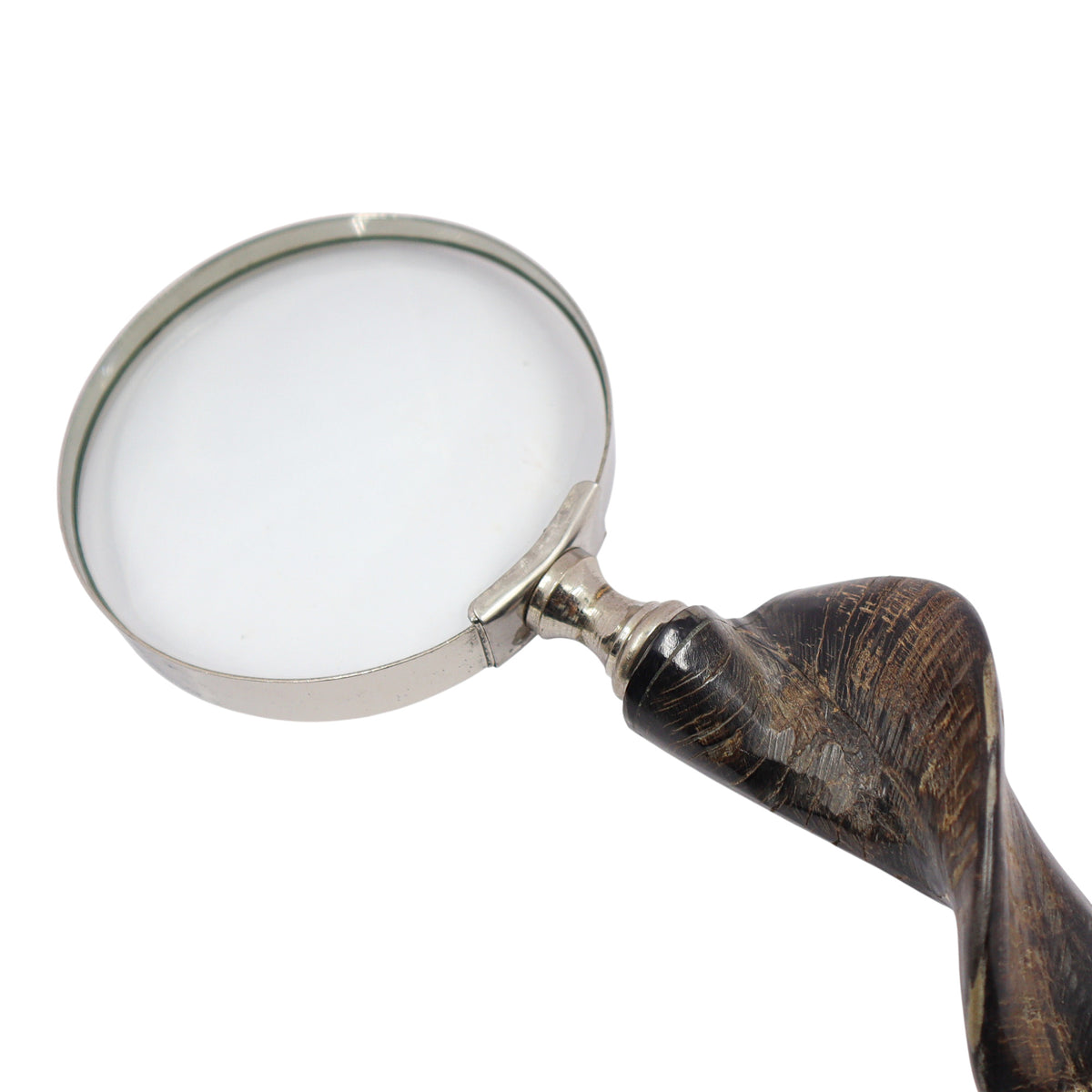 Magnifying Glass with Black Horn Handle