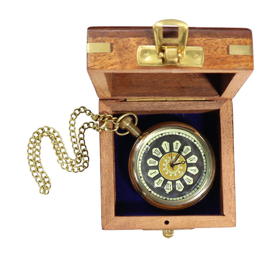 Engraved The Milestone Pocket Watch