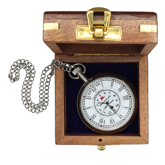 Personalised The Titanic Pocket Watch with Case