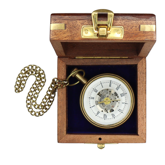 Personalised The Mayfair Mechanical Pocket Watch