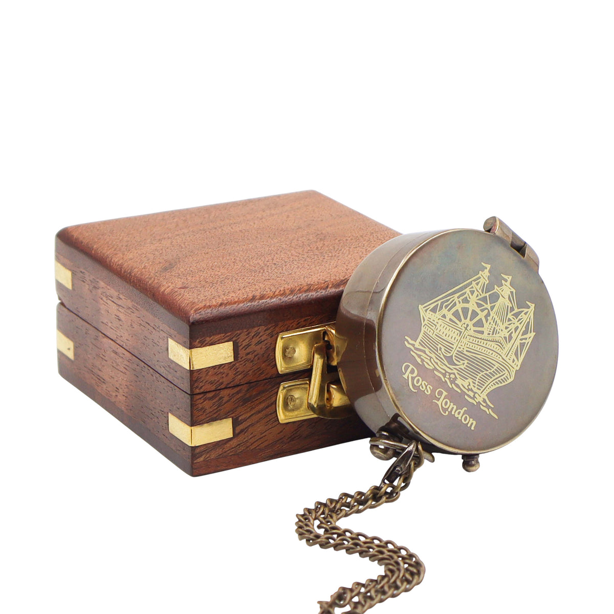 Ross London Compass with Case