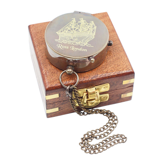 Ross London Compass with Case