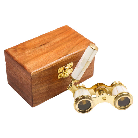 Personalised Opera Glasses with Mother of Pearl