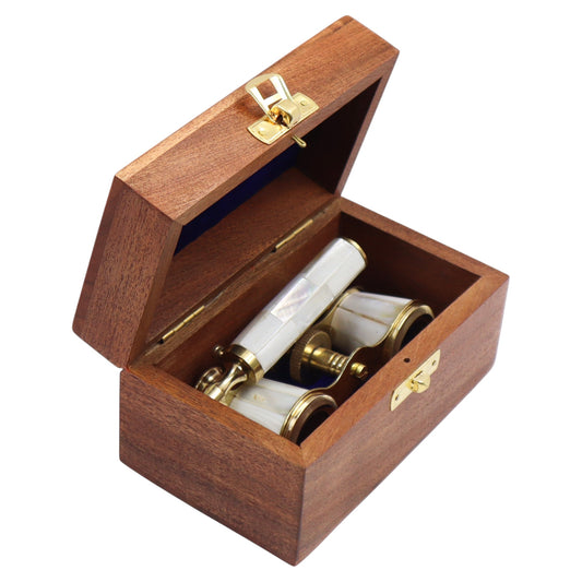 Personalised Opera Glasses with Mother of Pearl