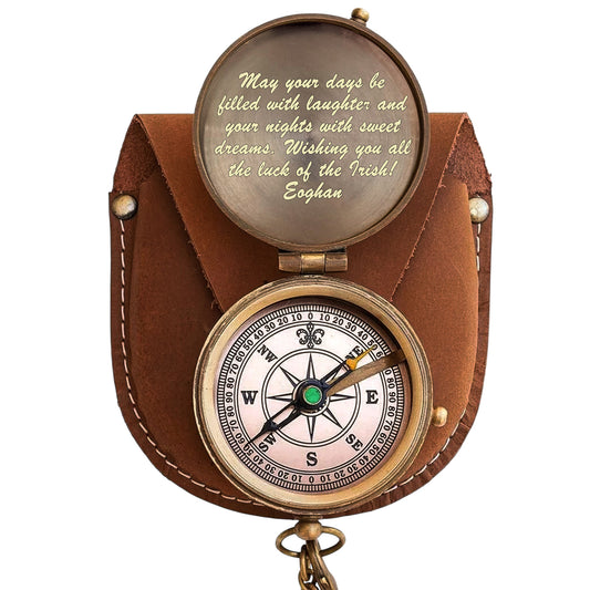 Personalised St. Patrick's Day Compass