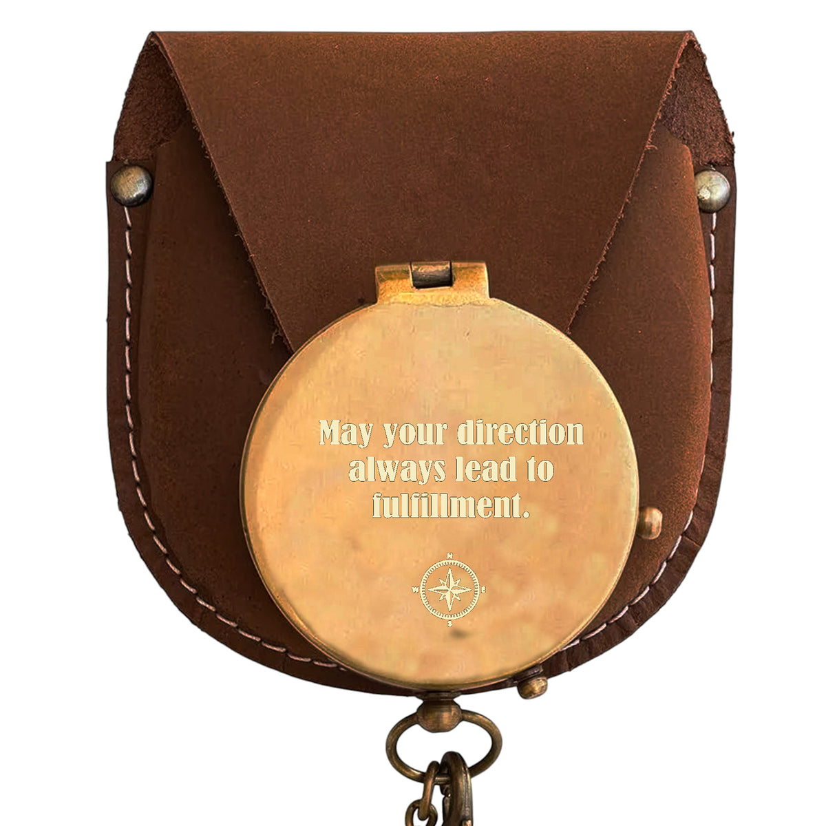 Personalised Working Compass with Case