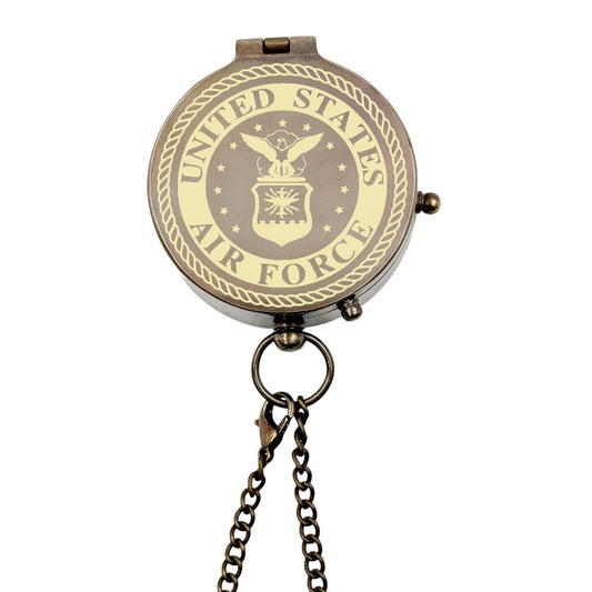Custom USA Air Force Compass Gift