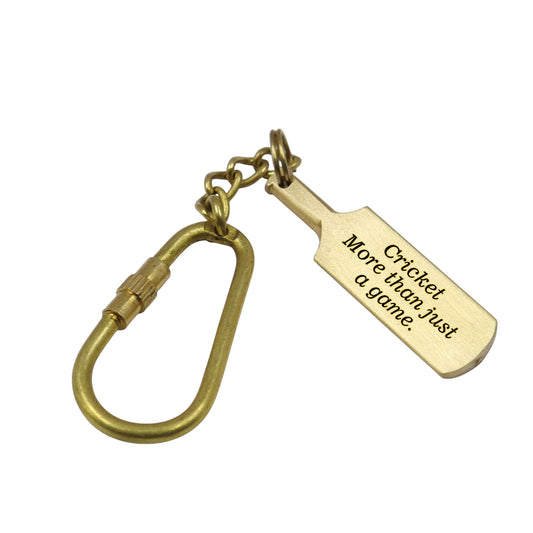 Personalized Cricket Bat Keyring