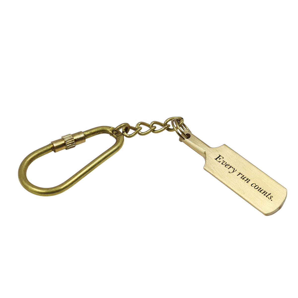 Personalized Cricket Bat Keyring