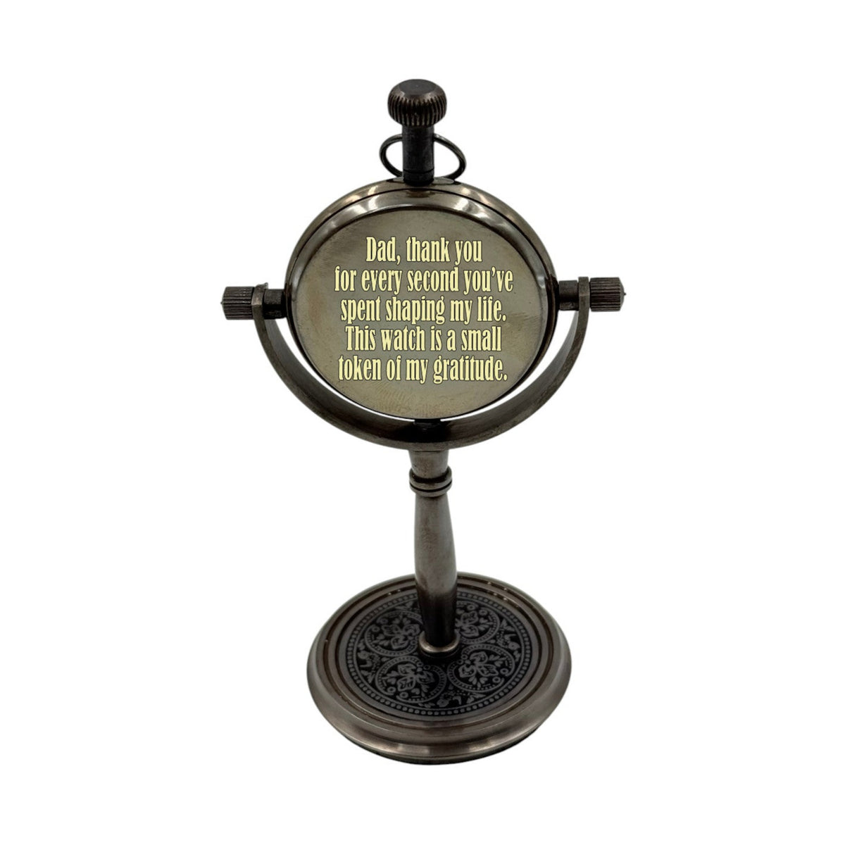 Custom Desk Clock for Father’s Day Gift