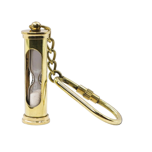 Personalised Sand Timer Keyring