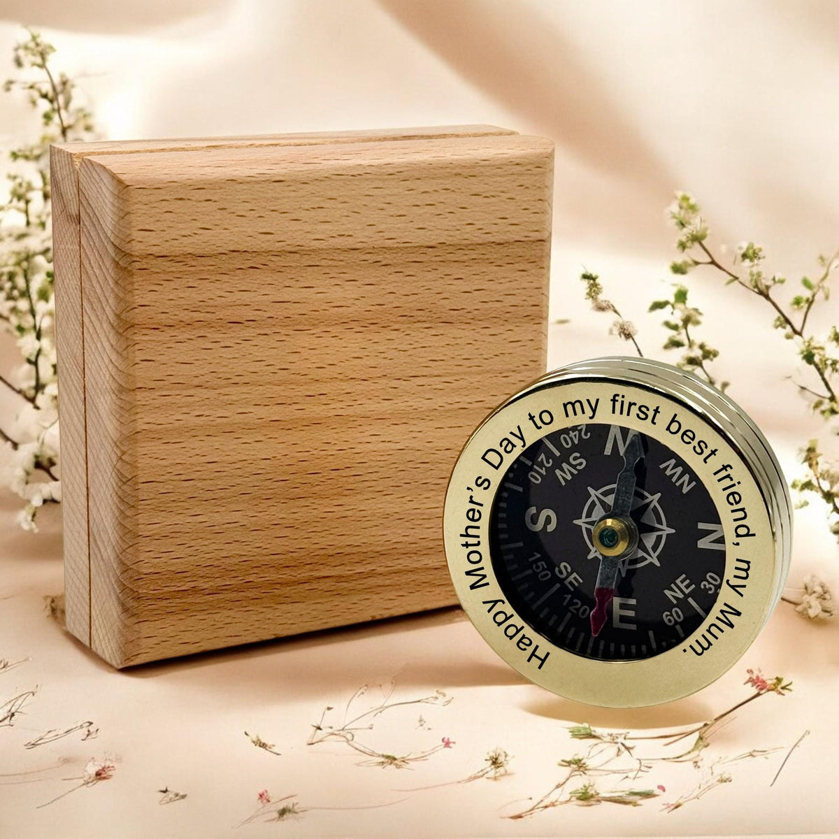 Personalised Mother's Day Gift Compass