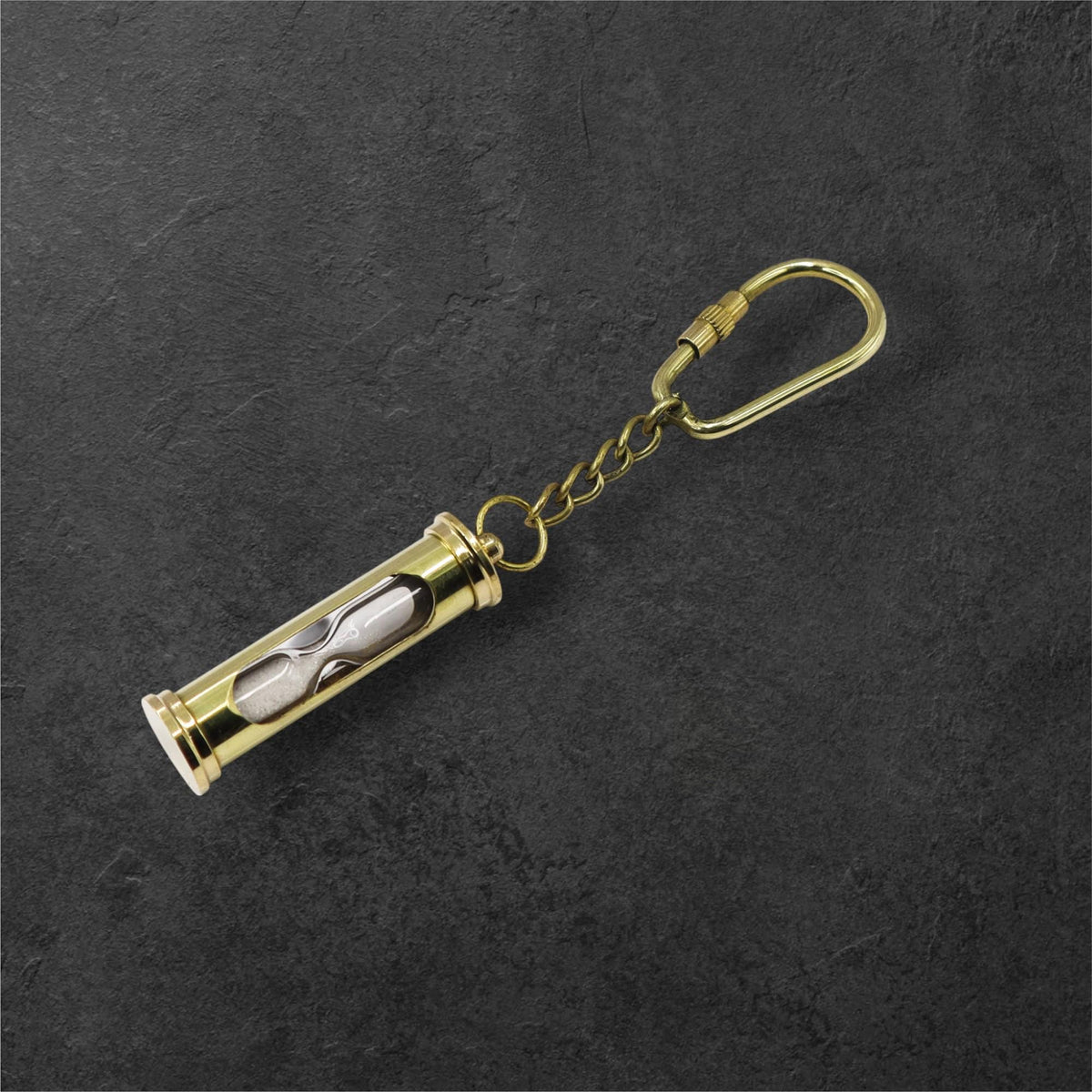 Personalised Sand Timer Keyring