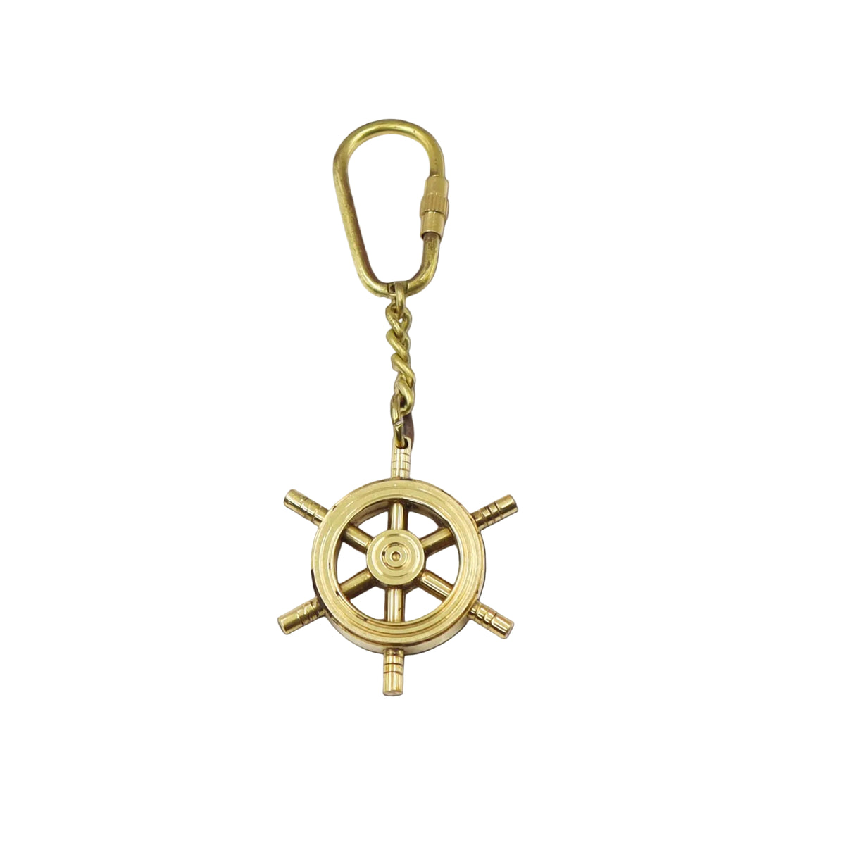 Nautical Steering Wheel Keychain