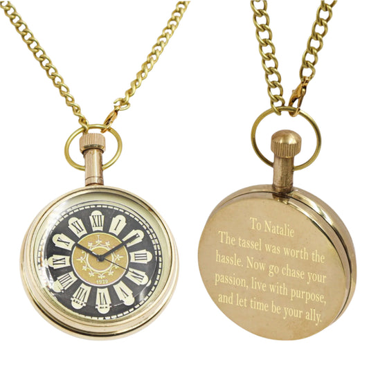 Personalised Graduation Pocket Watch