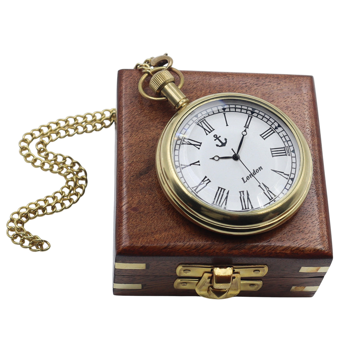 Personalised The Honour Open Face Pocket Watch