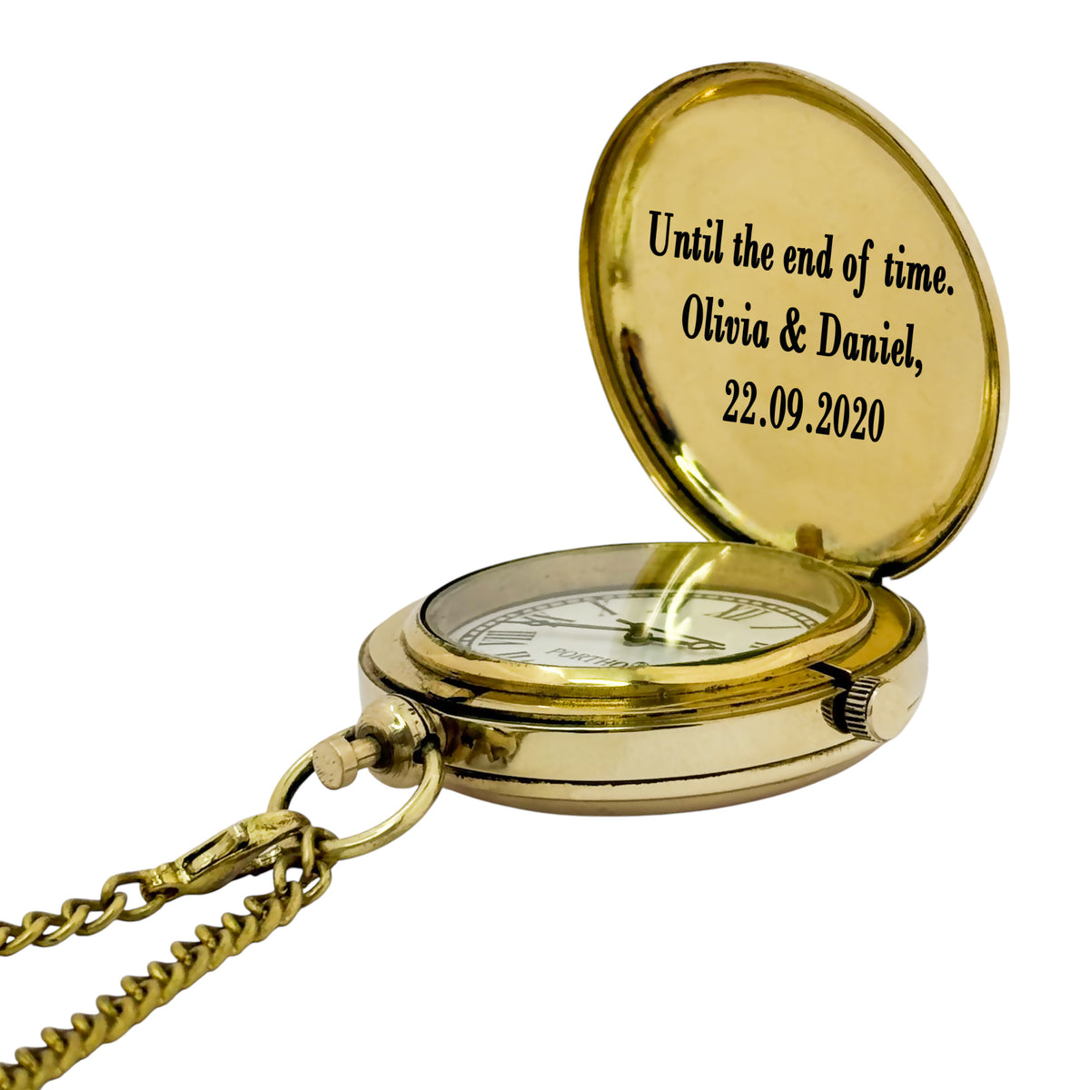 Custom Wedding Pocket Watch