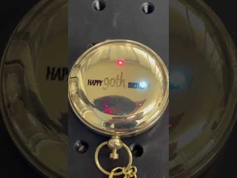 Engraved Pocket Watch with Wooden Box