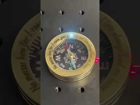 Custom Engraved Collar Compass Gift for Father’s Day