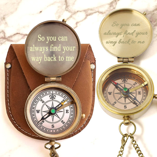 So You Can Always Find Your Way Back to Me Compass