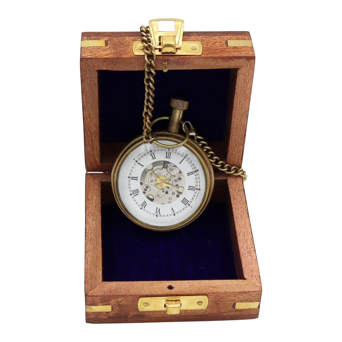 Personalised The Mayfair Mechanical Pocket Watch