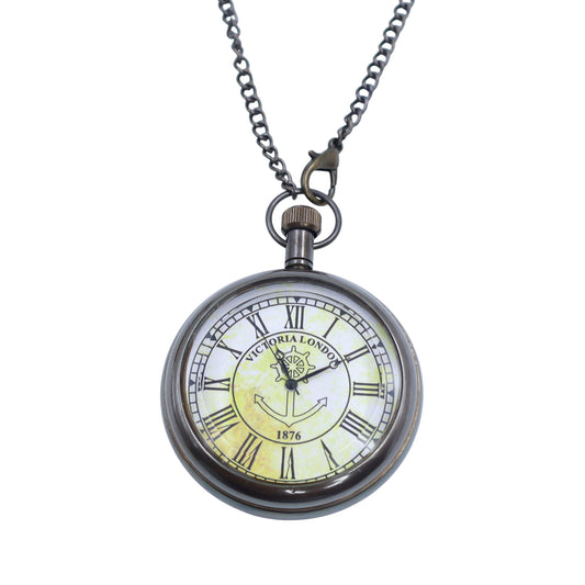 Personalised The Horizon Open Face Pocket Watch