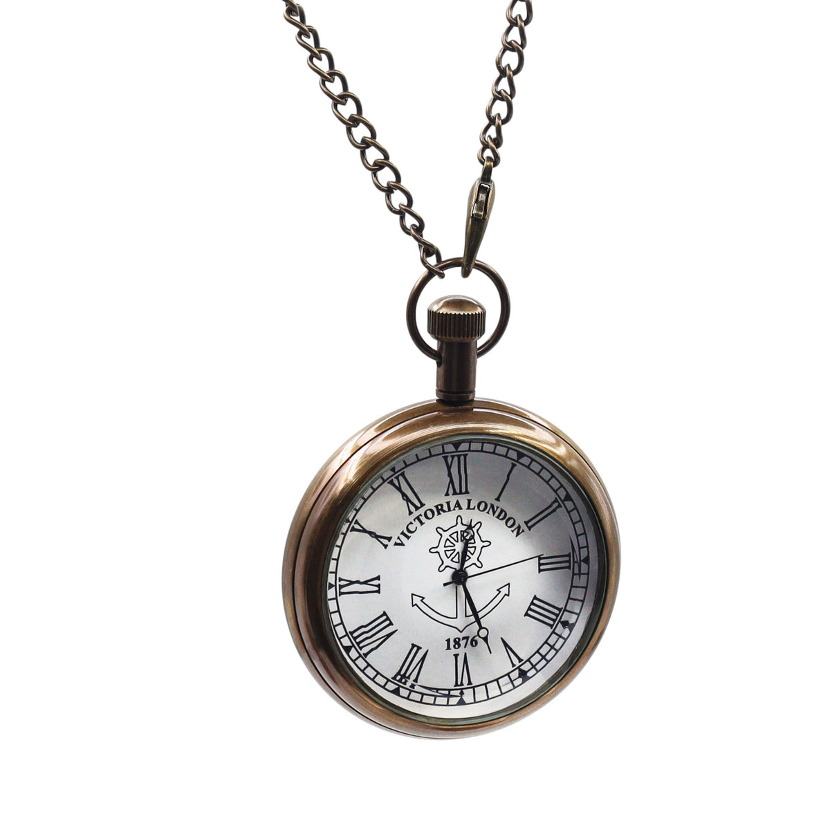 Personalised The Regent Open Face Pocket Watch