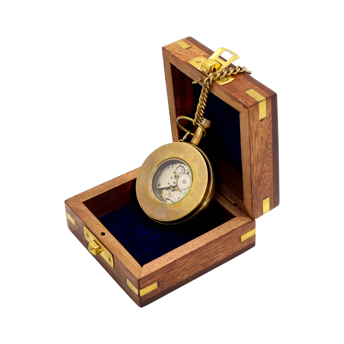 Personalised The Mayfair Mechanical Pocket Watch