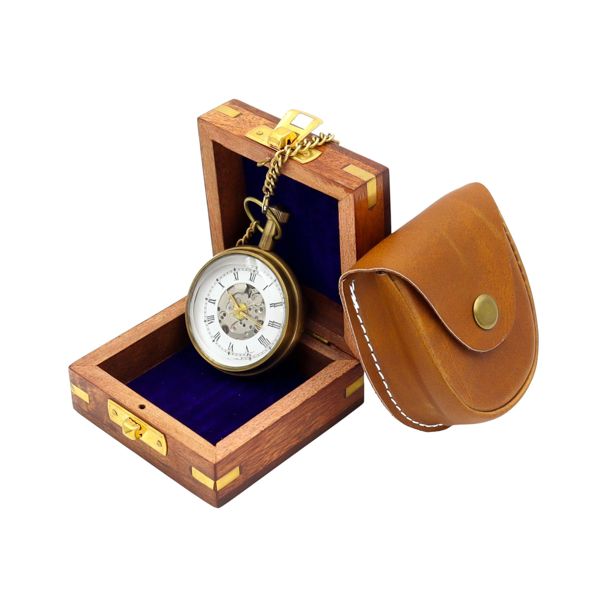 Personalised The Mayfair Mechanical Pocket Watch
