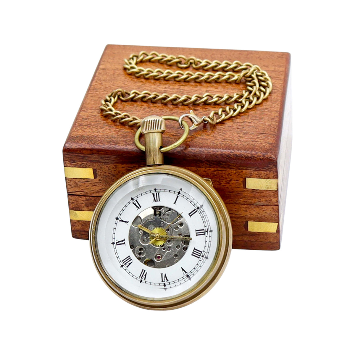 Personalised The Mayfair Mechanical Pocket Watch