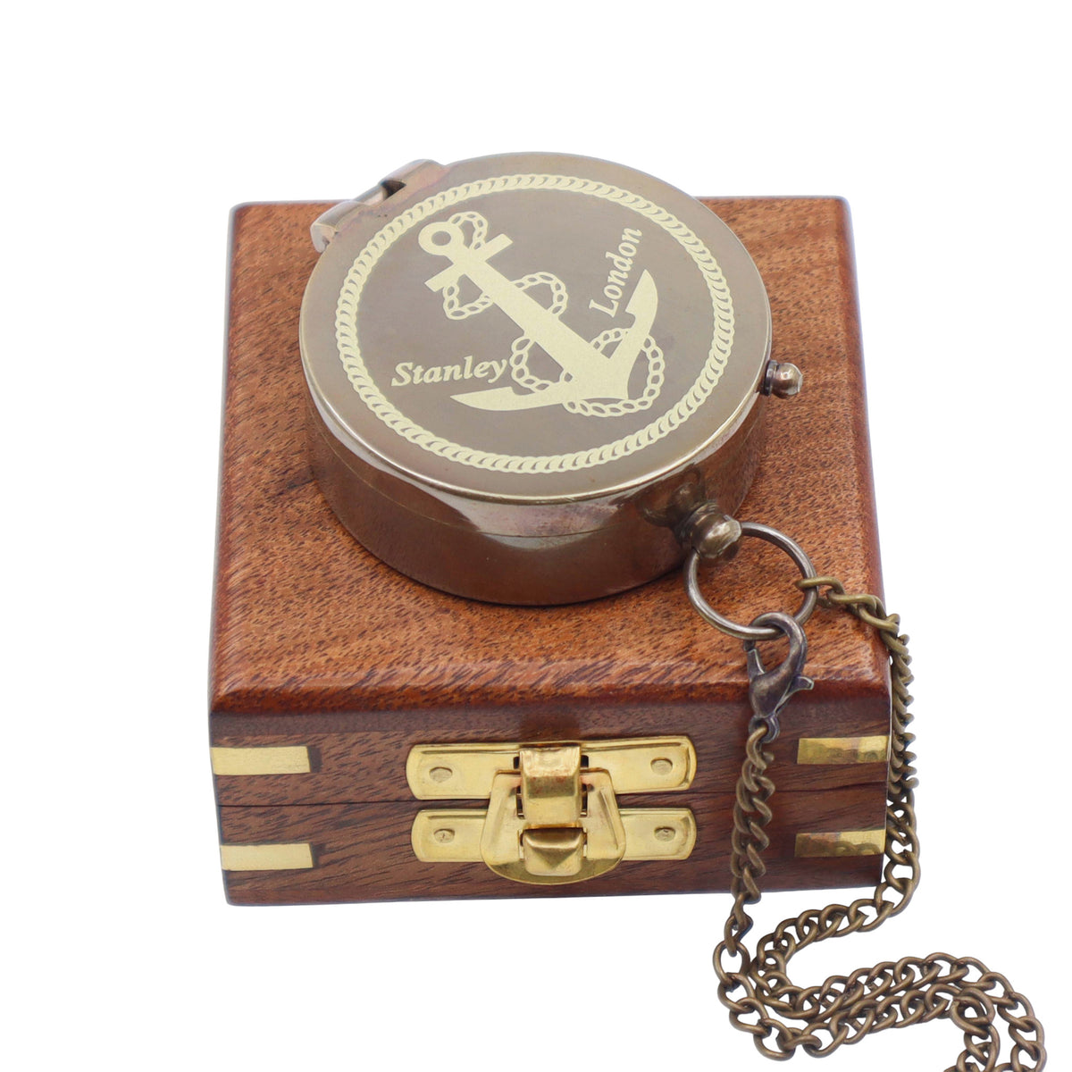 Stanley London Compass with Case