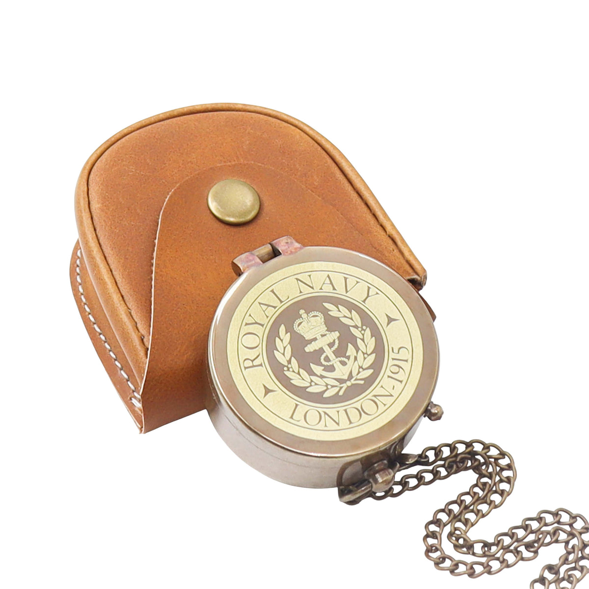 Royal Navy Compass with Case