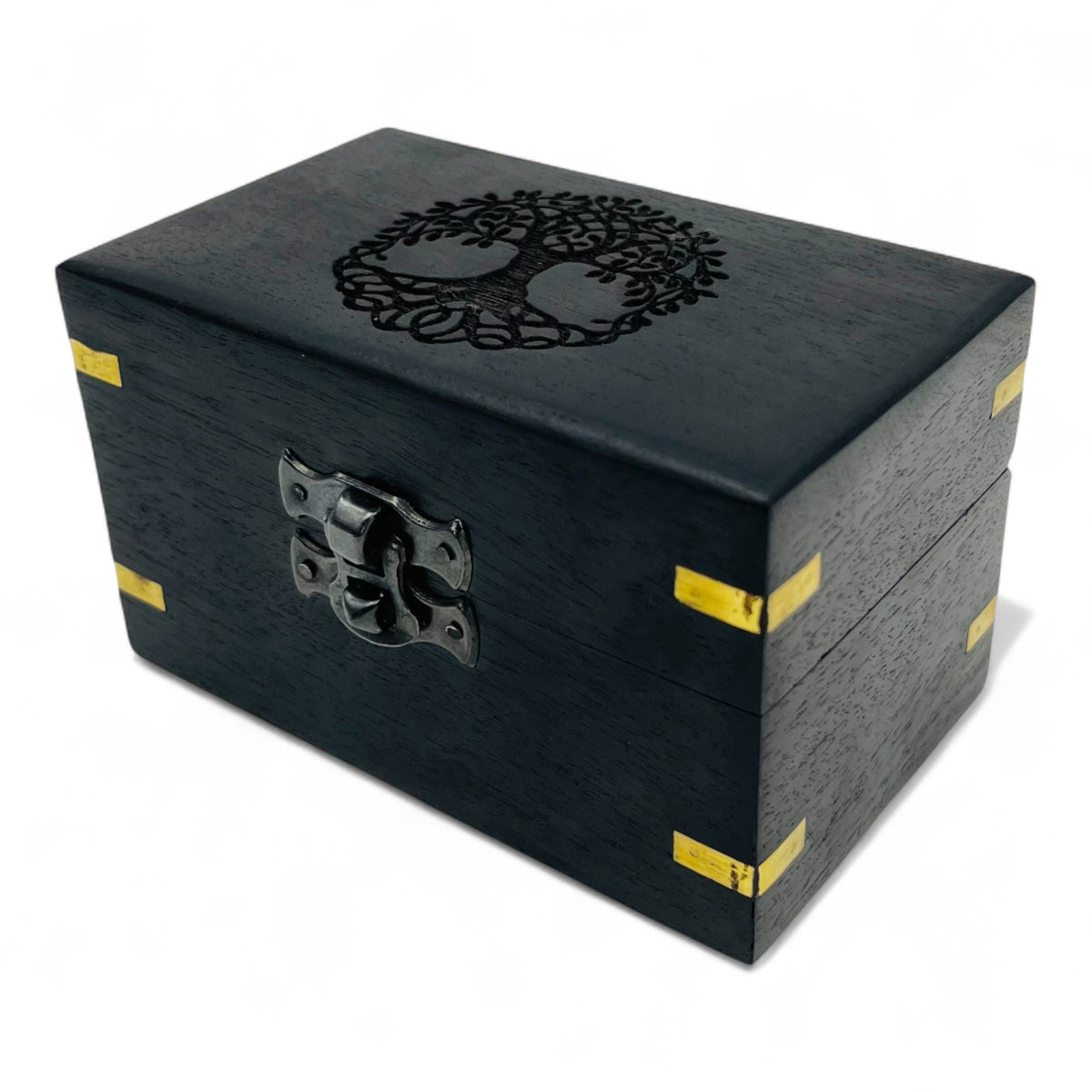 Black Tree of Life Wooden Box