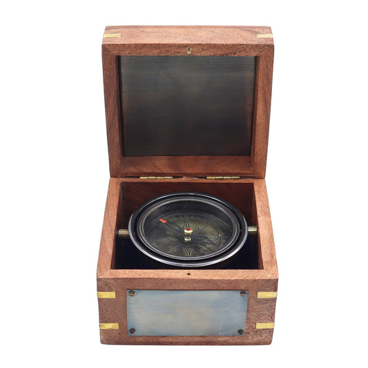 Personalised Royal Gimbal Compass