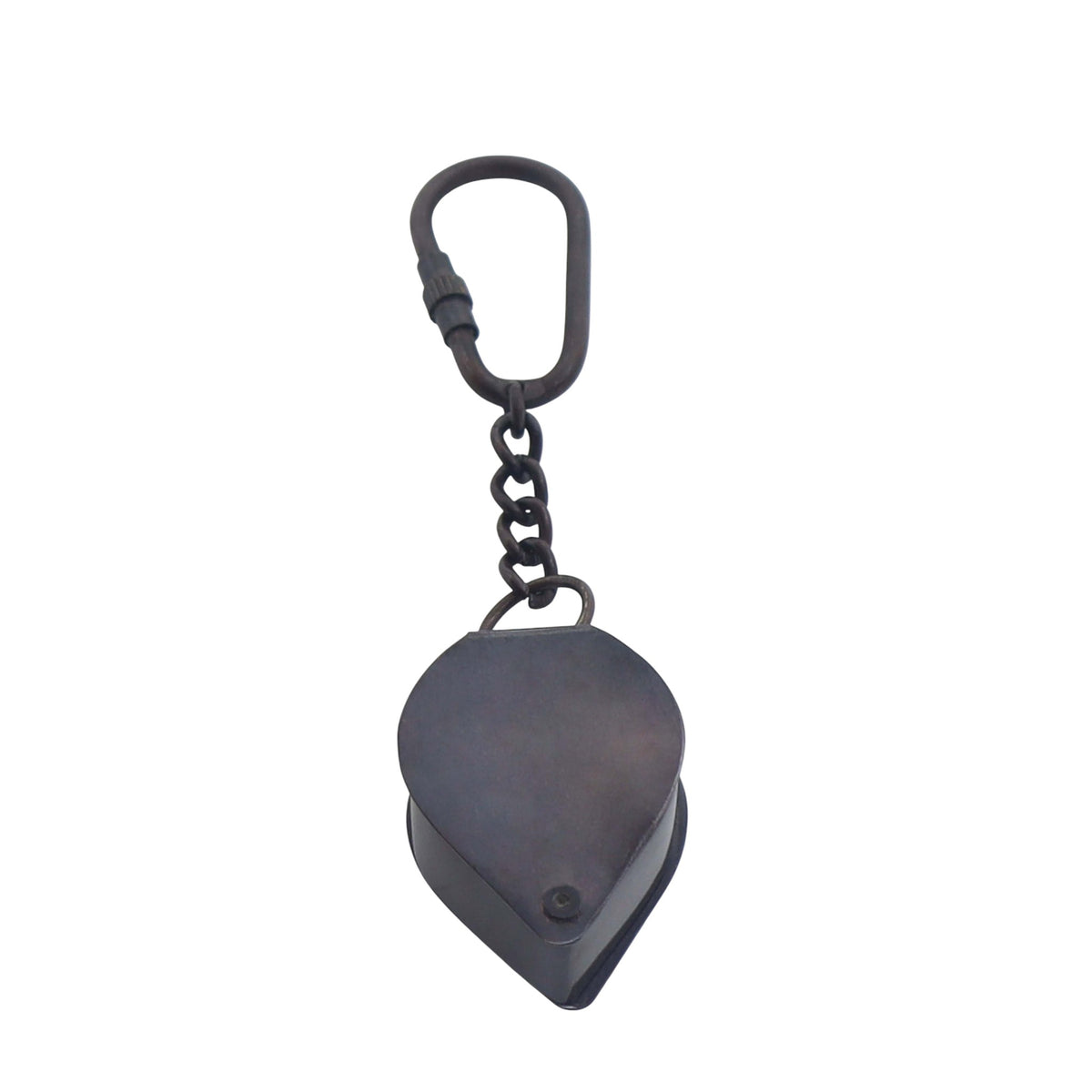 Custom Gunmetal Loupe Keyring