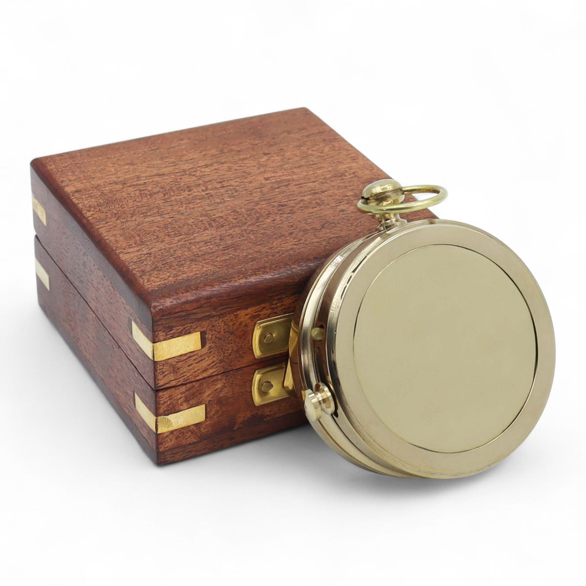 Custom Dollond London Open Face Brass Compass