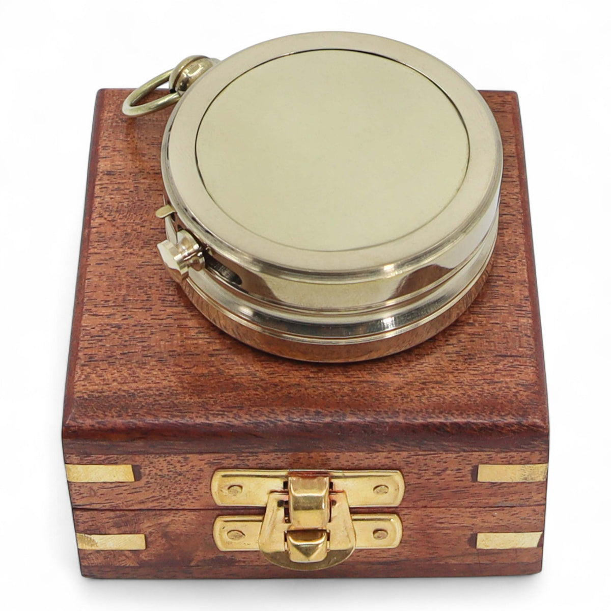 Custom Dollond London Open Face Brass Compass